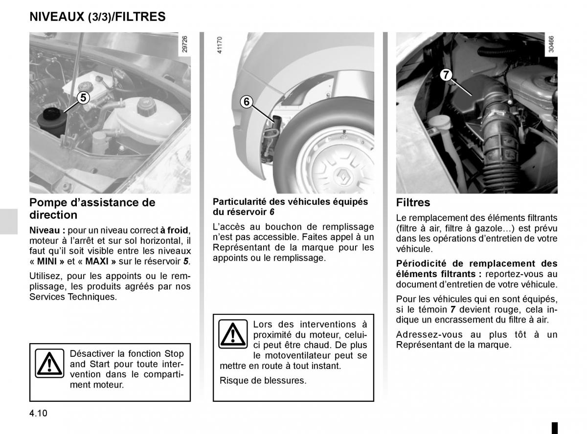 Renault Master III 3 manuel du proprietaire / page 200