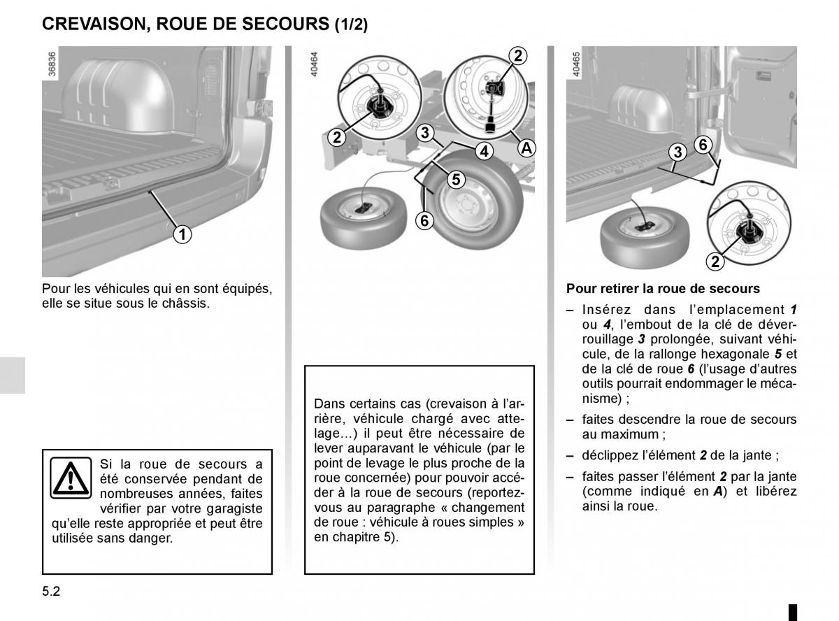 Renault Master III 3 manuel du proprietaire / page 210