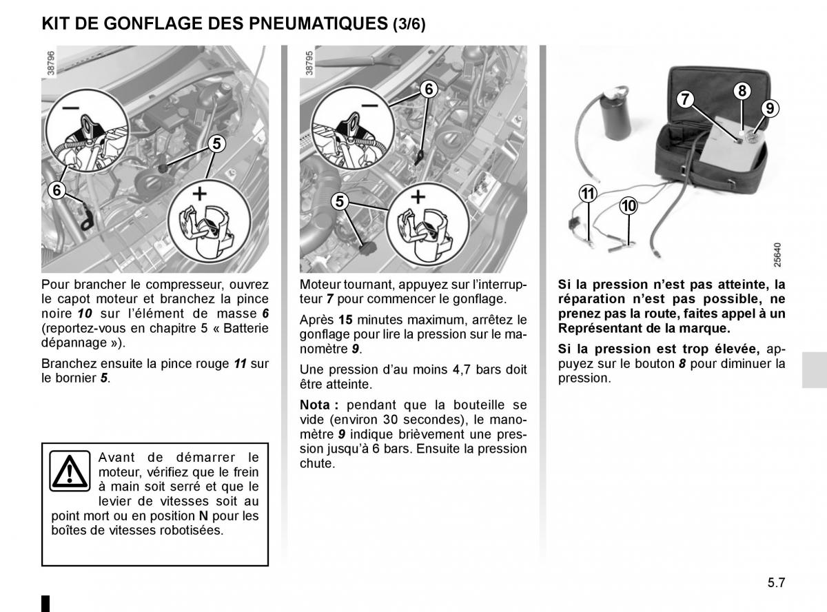 Renault Master III 3 manuel du proprietaire / page 215