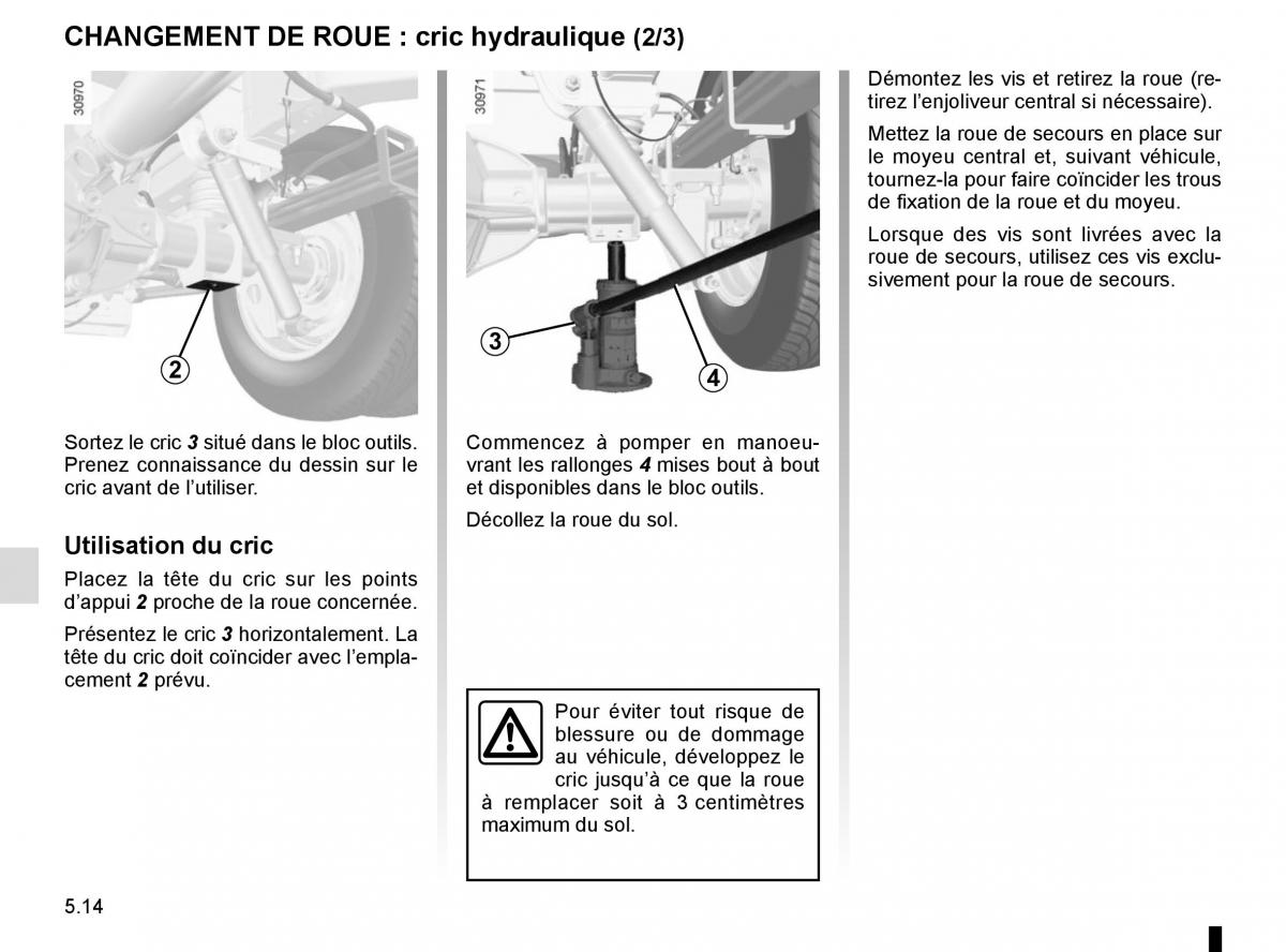 Renault Master III 3 manuel du proprietaire / page 222