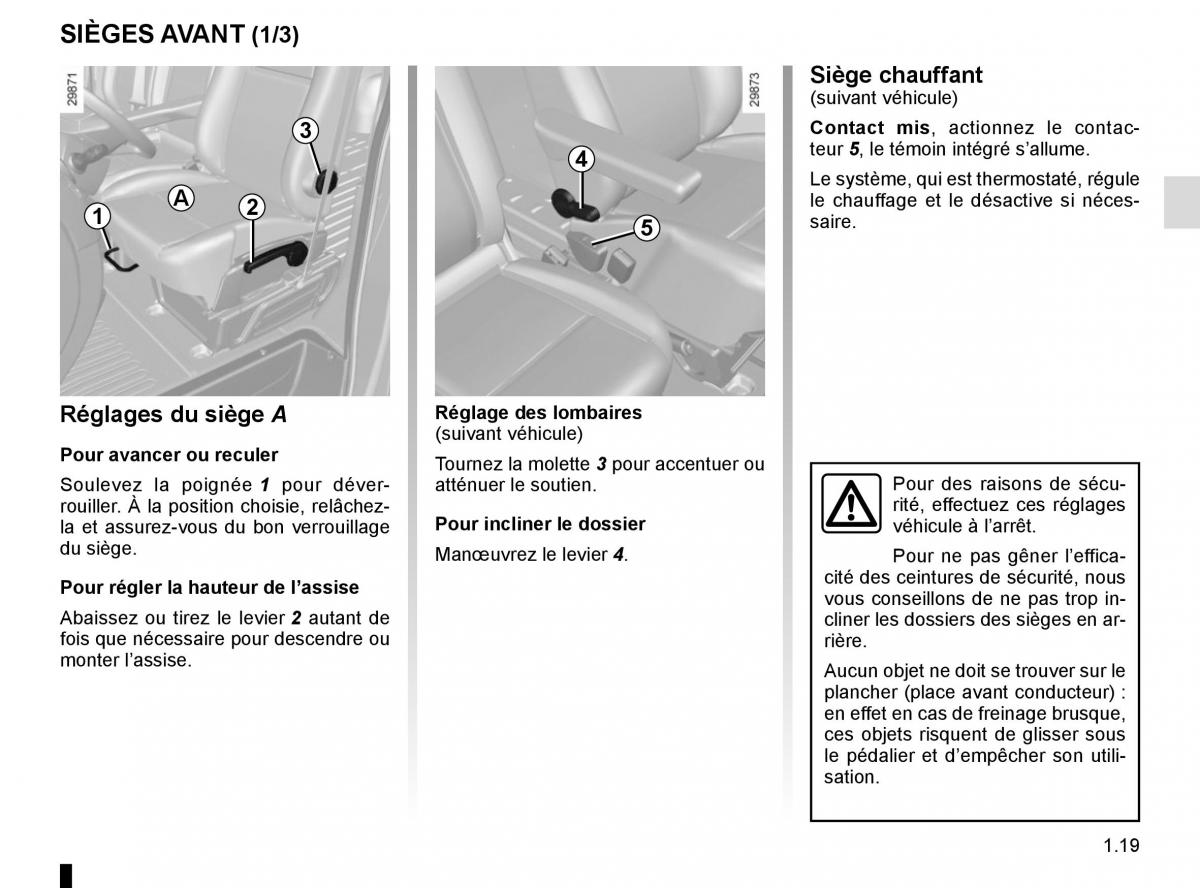 Renault Master III 3 manuel du proprietaire / page 25