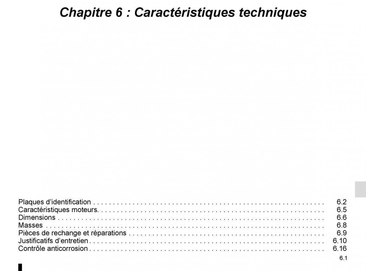 Renault Master III 3 manuel du proprietaire / page 255