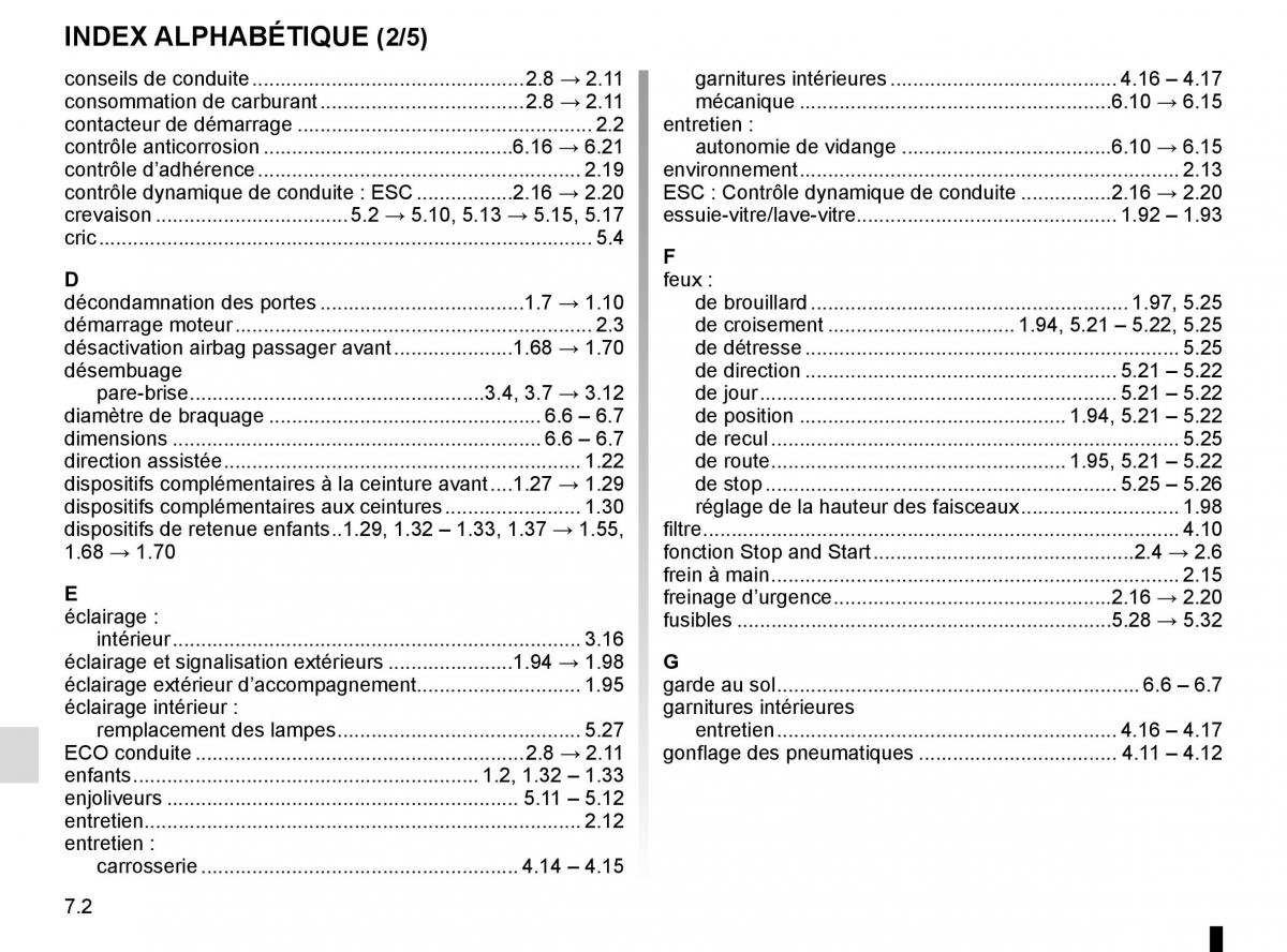 Renault Master III 3 manuel du proprietaire / page 278