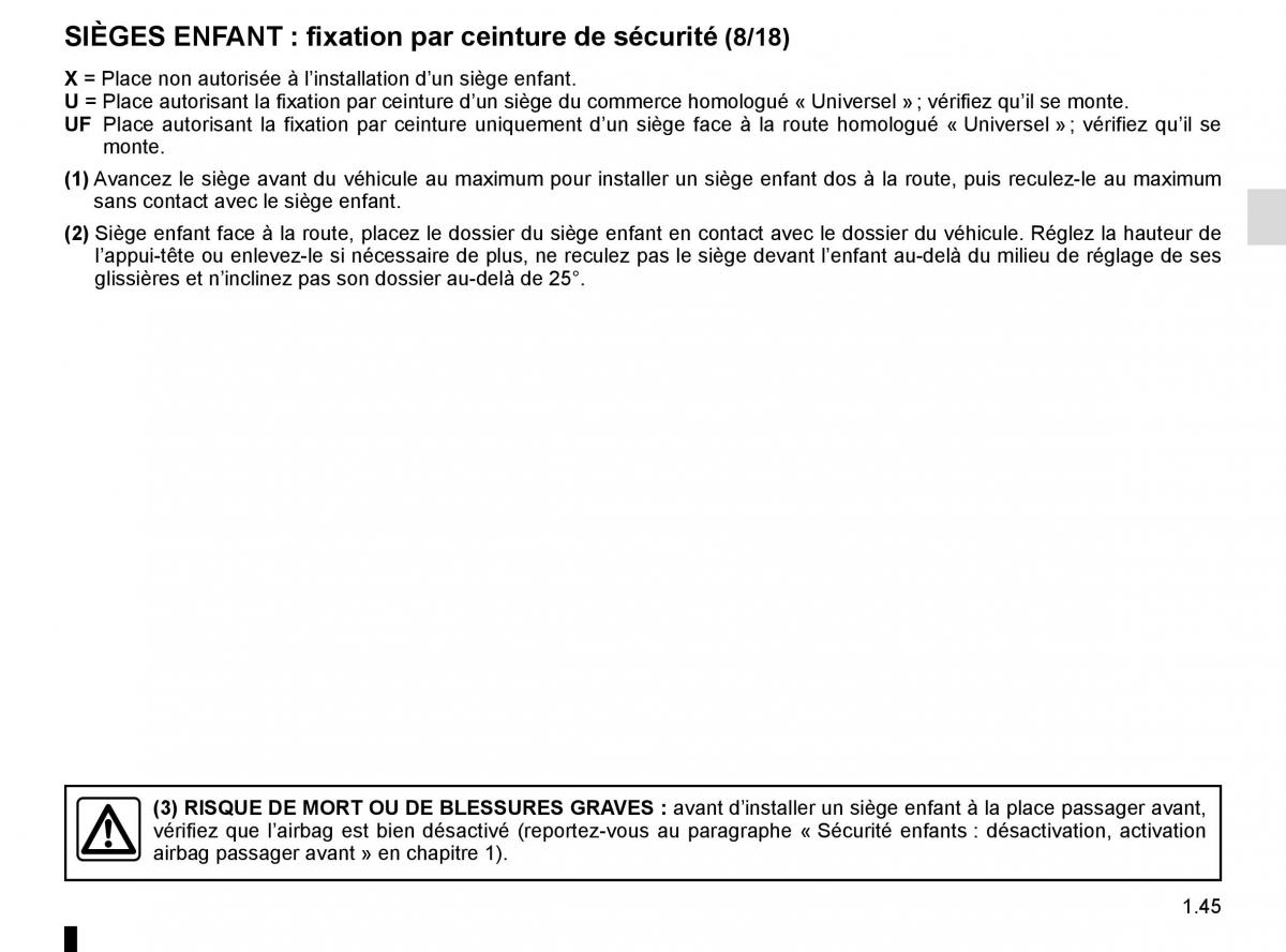 Renault Master III 3 manuel du proprietaire / page 51