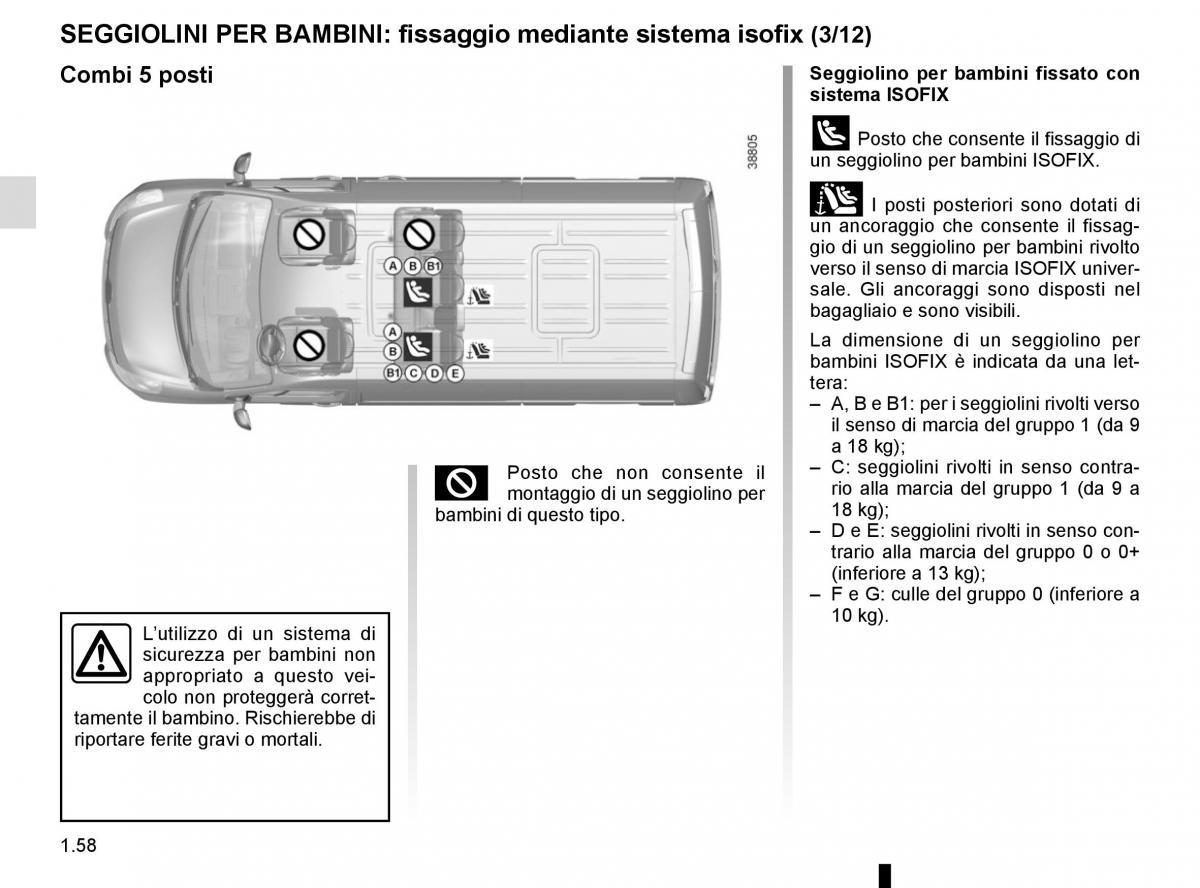 Renault Master III 3 manuale del proprietario / page 64