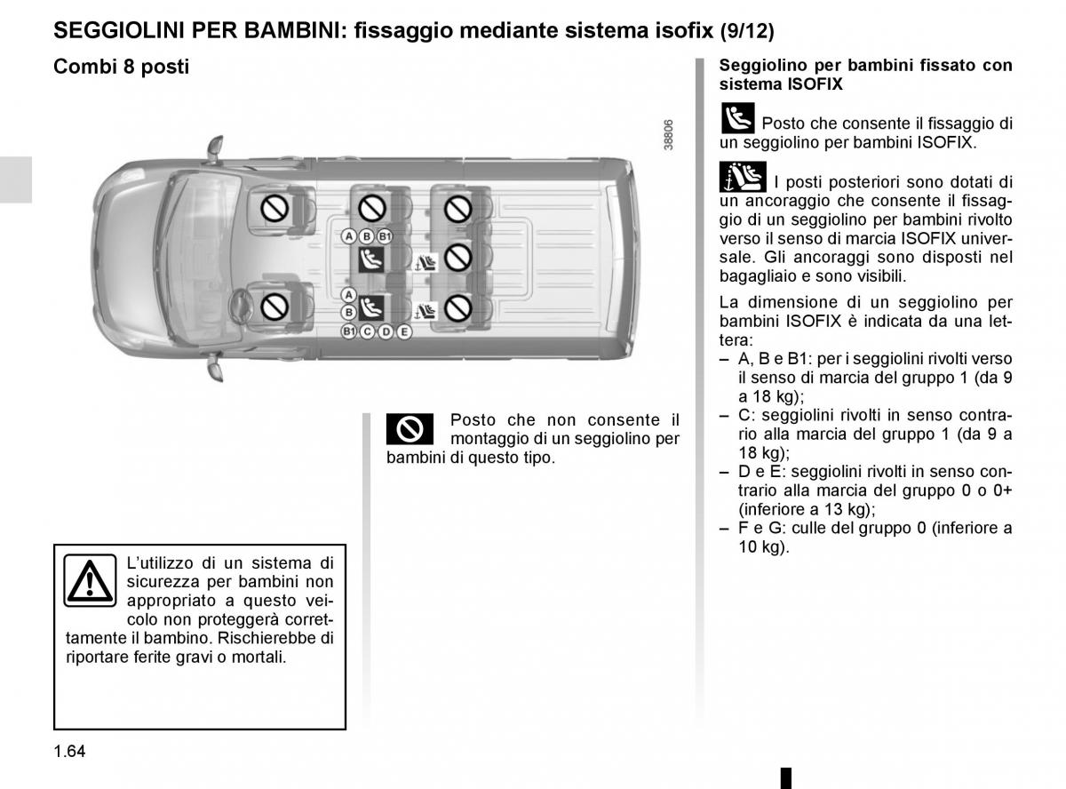 Renault Master III 3 manuale del proprietario / page 70