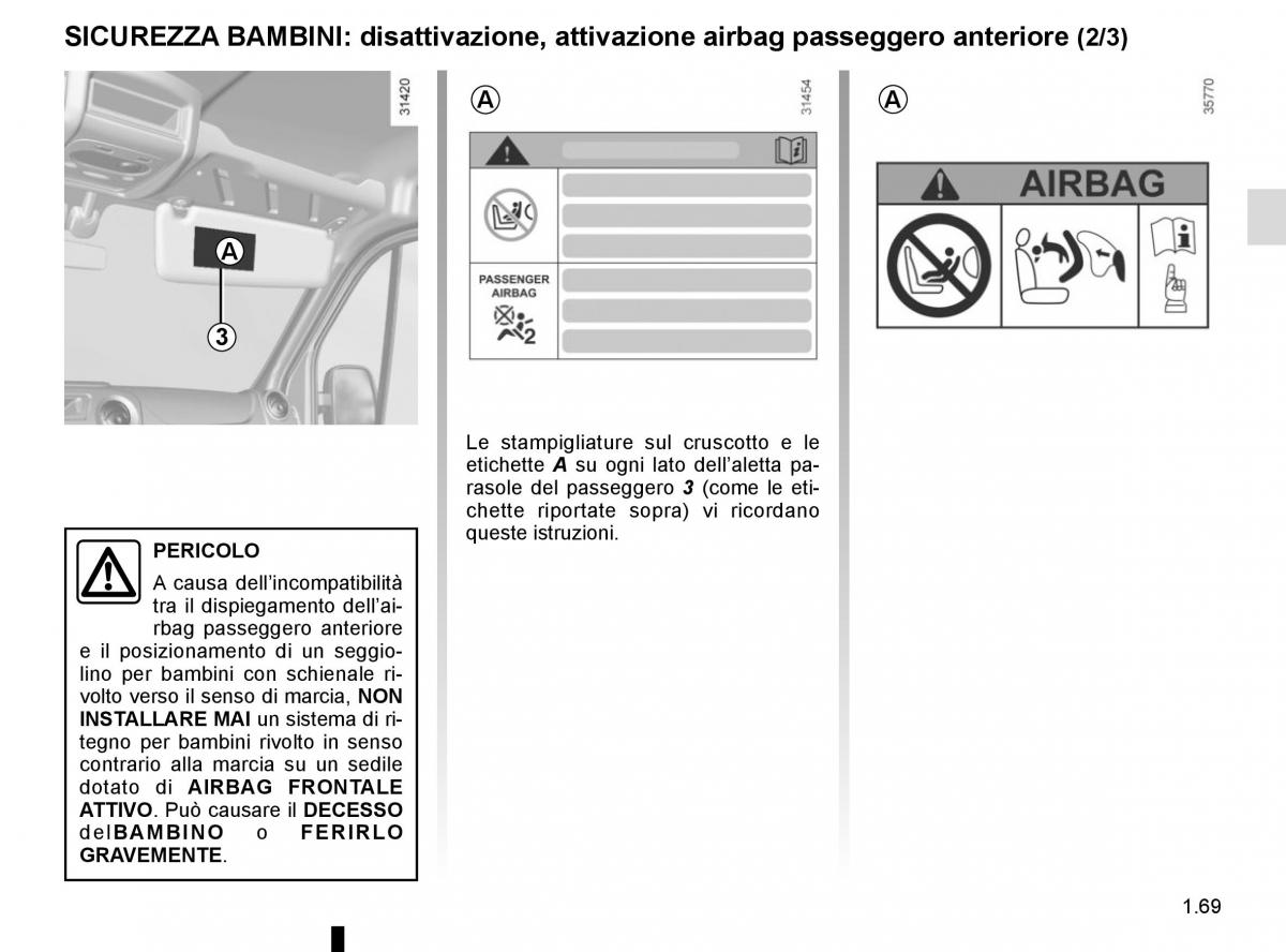 Renault Master III 3 manuale del proprietario / page 75