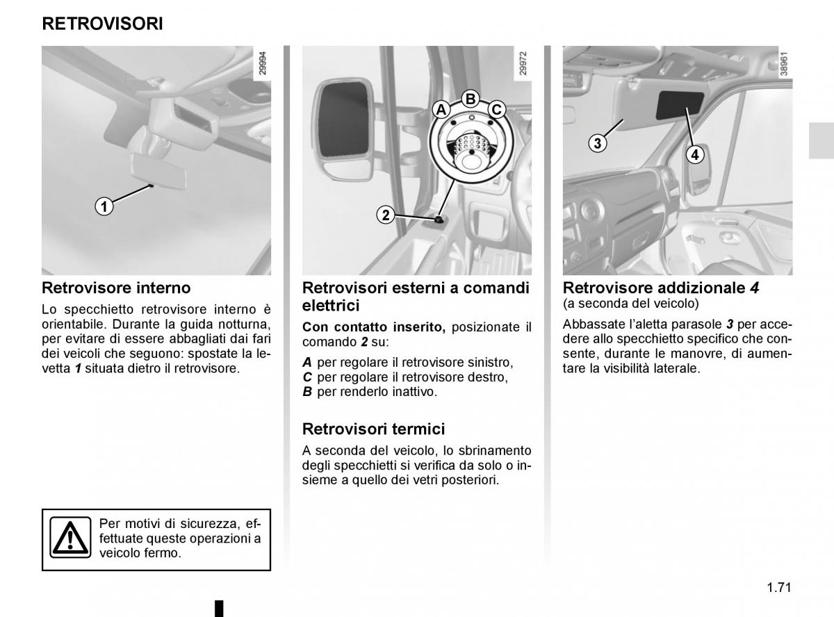 Renault Master III 3 manuale del proprietario / page 77