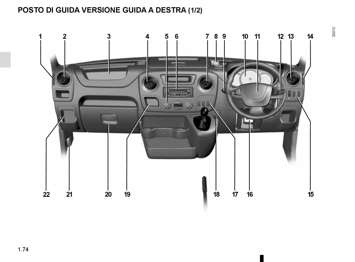 Renault Master III 3 manuale del proprietario / page 80