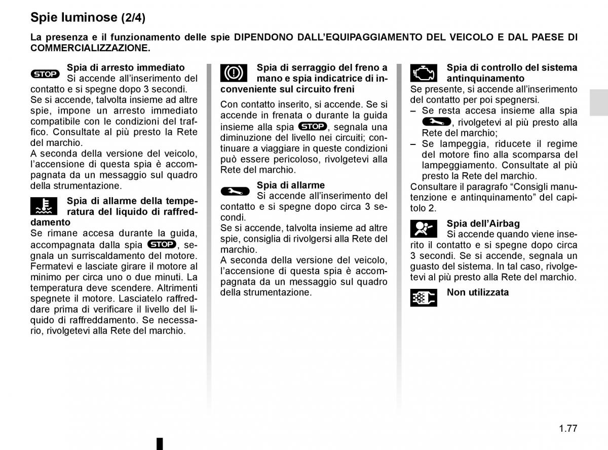 Renault Master III 3 manuale del proprietario / page 83