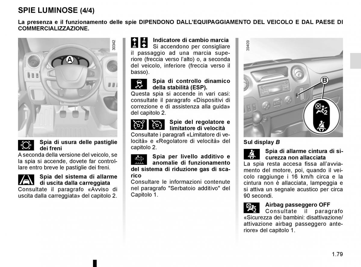 Renault Master III 3 manuale del proprietario / page 85