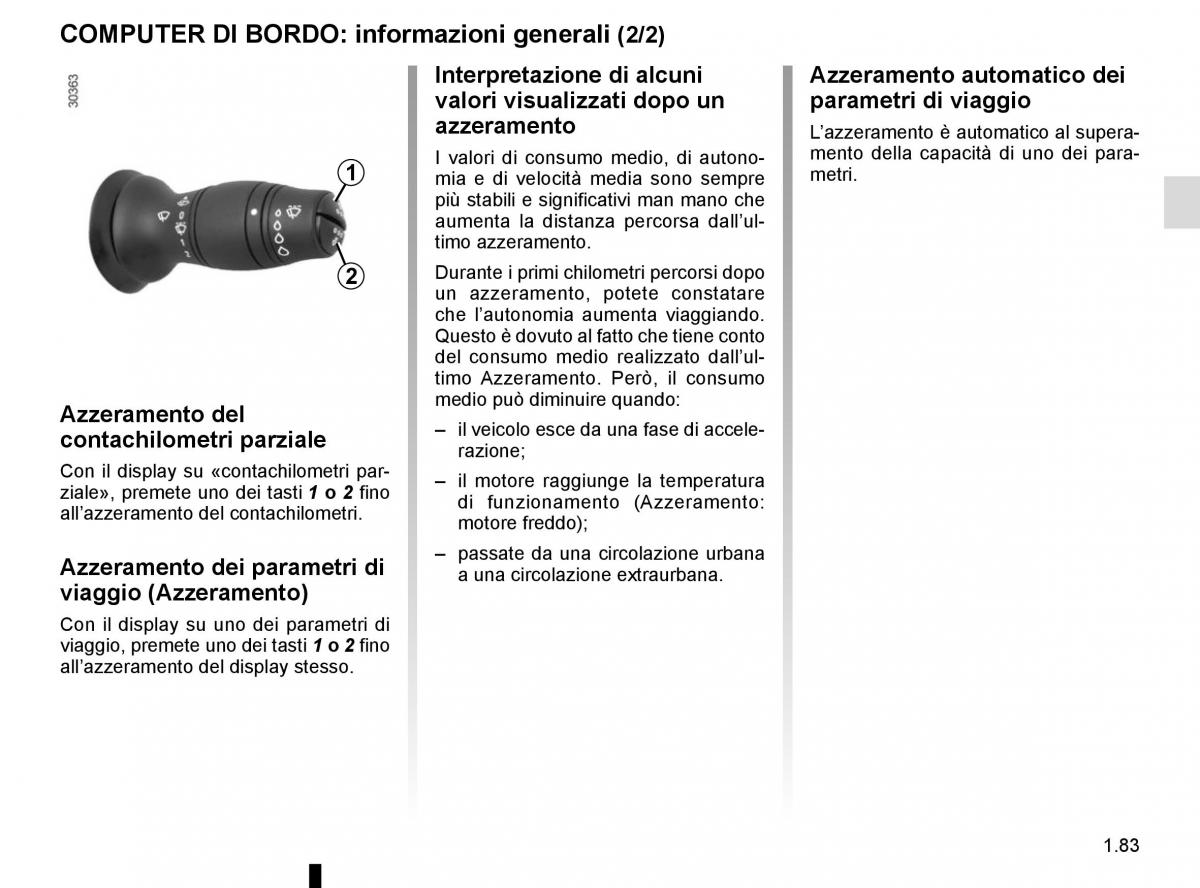 Renault Master III 3 manuale del proprietario / page 89