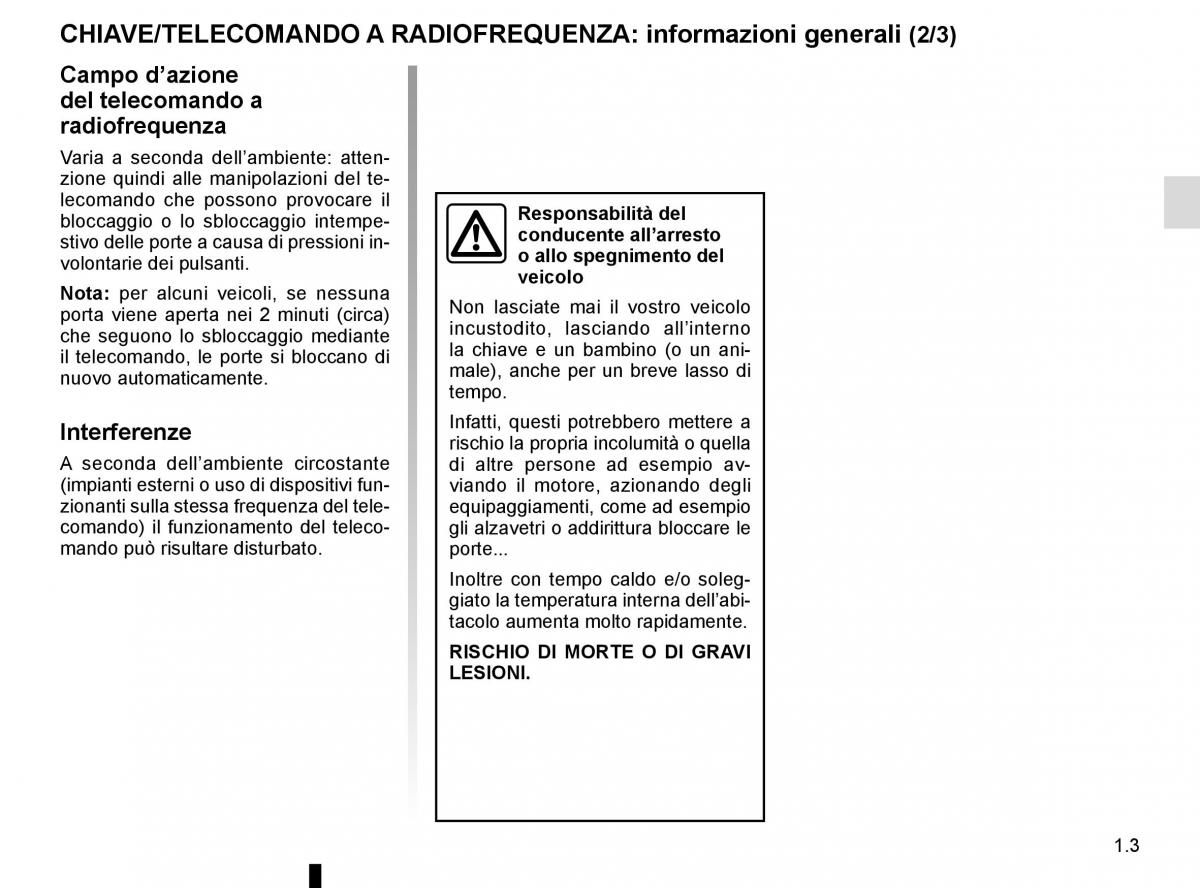 Renault Master III 3 manuale del proprietario / page 9