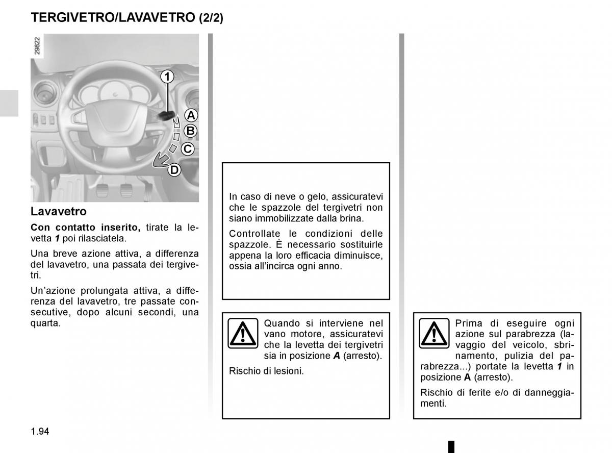 Renault Master III 3 manuale del proprietario / page 100