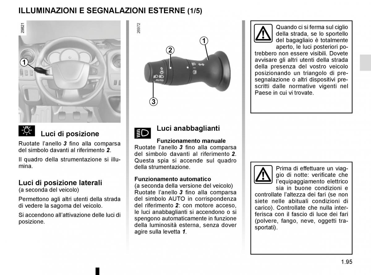 Renault Master III 3 manuale del proprietario / page 101