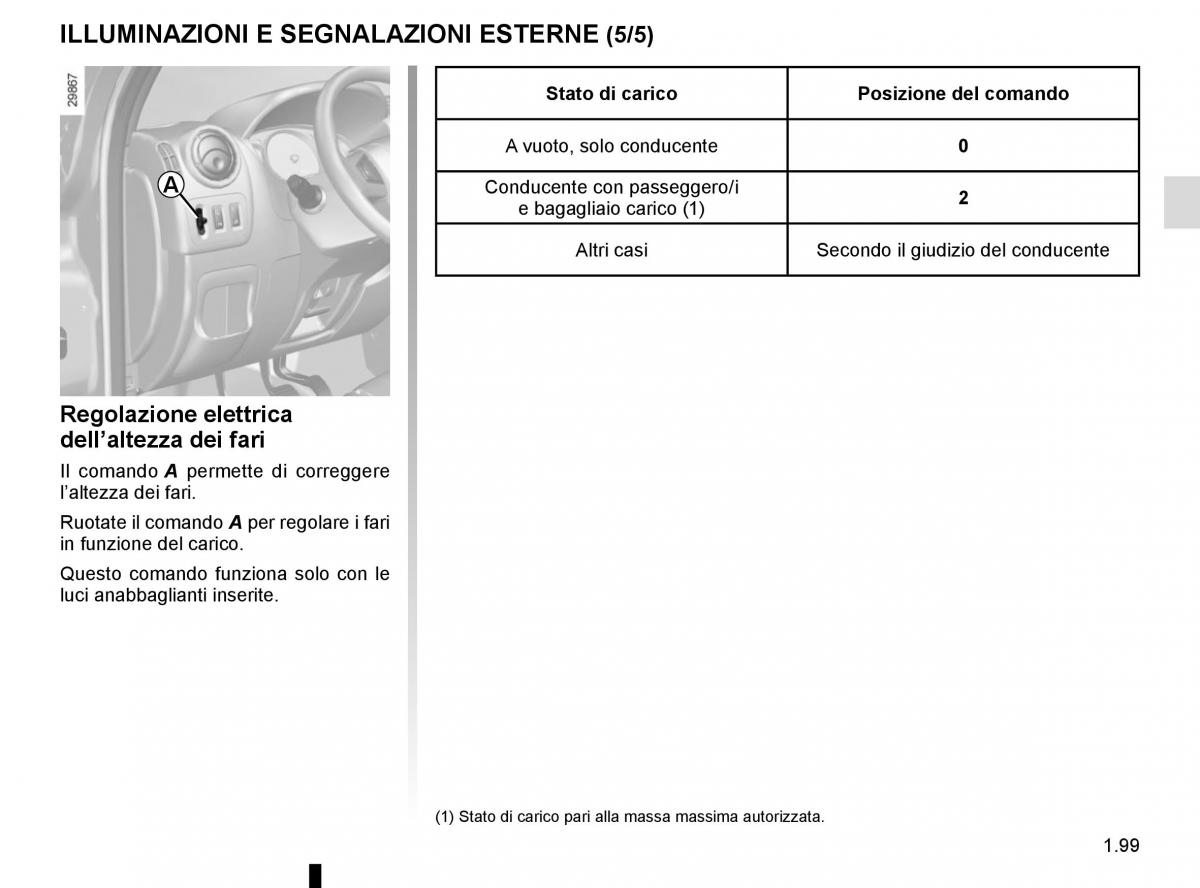 Renault Master III 3 manuale del proprietario / page 105