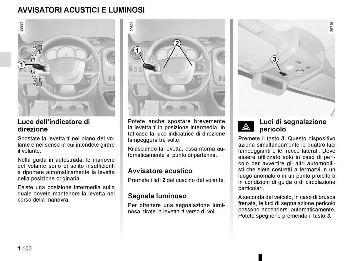 Renault Master III 3 manuale del proprietario / page 106