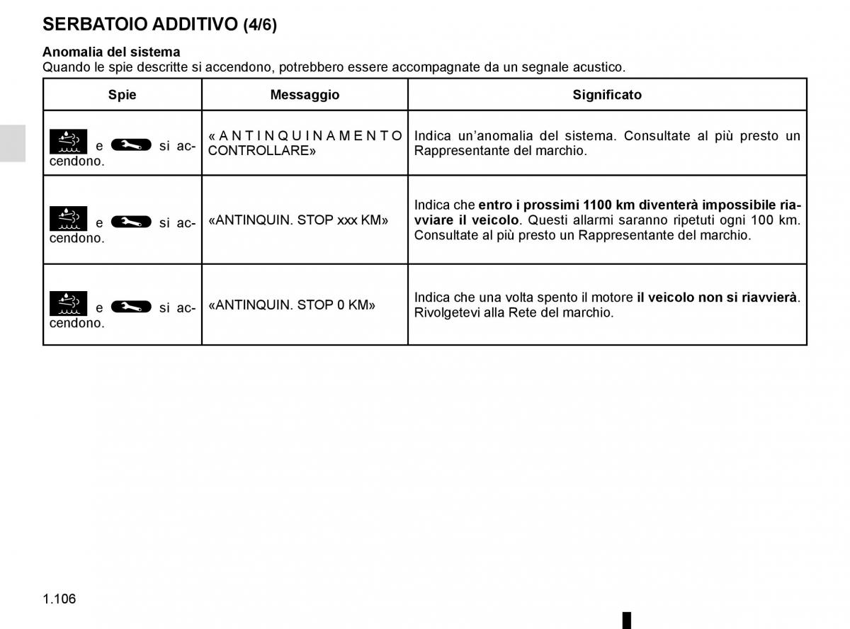 Renault Master III 3 manuale del proprietario / page 112