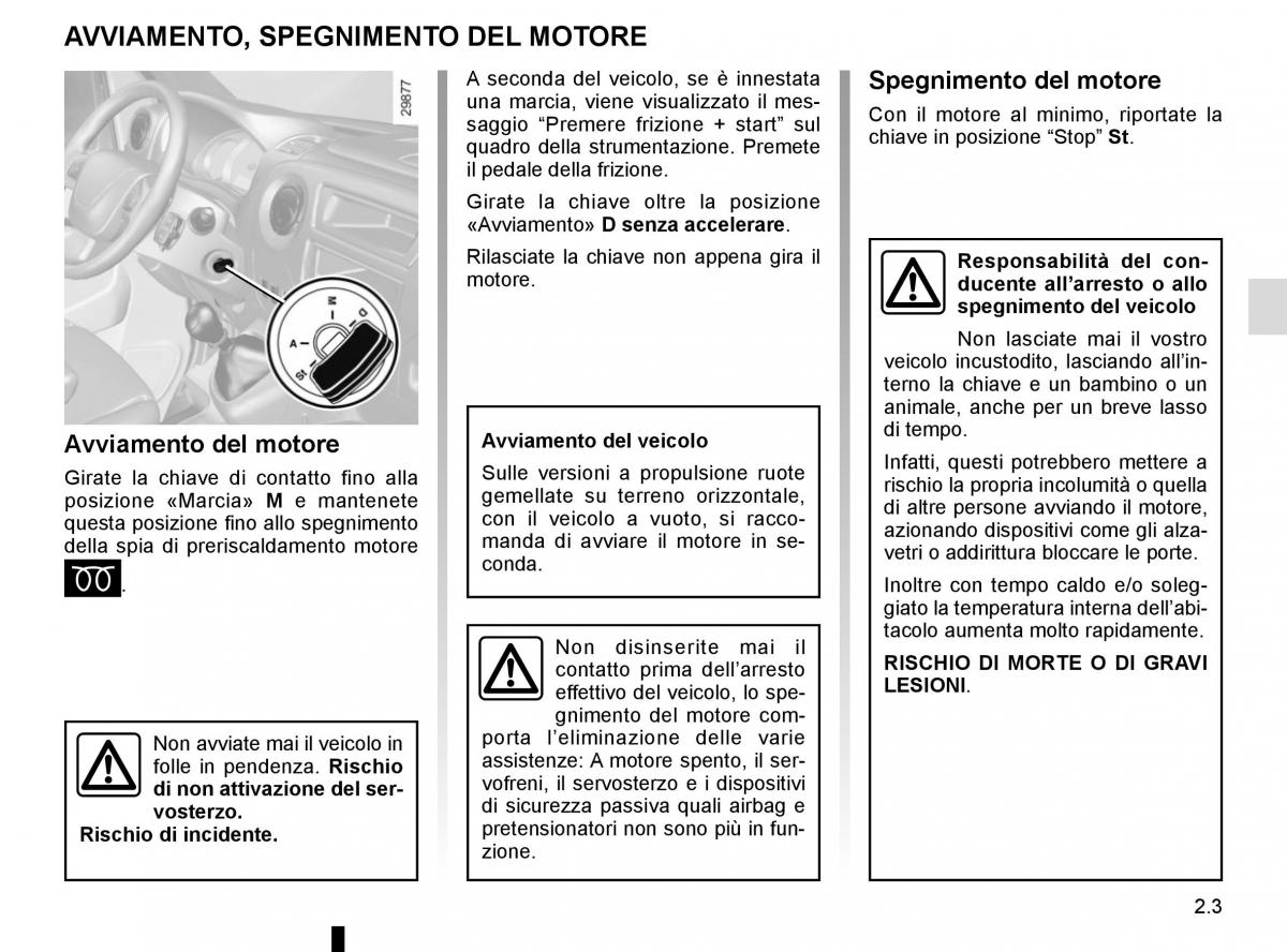 Renault Master III 3 manuale del proprietario / page 117