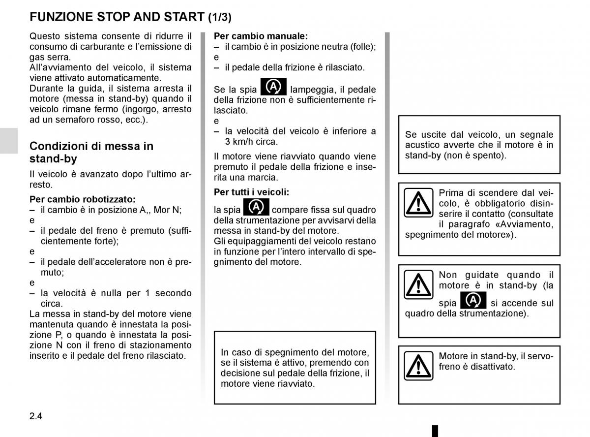 Renault Master III 3 manuale del proprietario / page 118