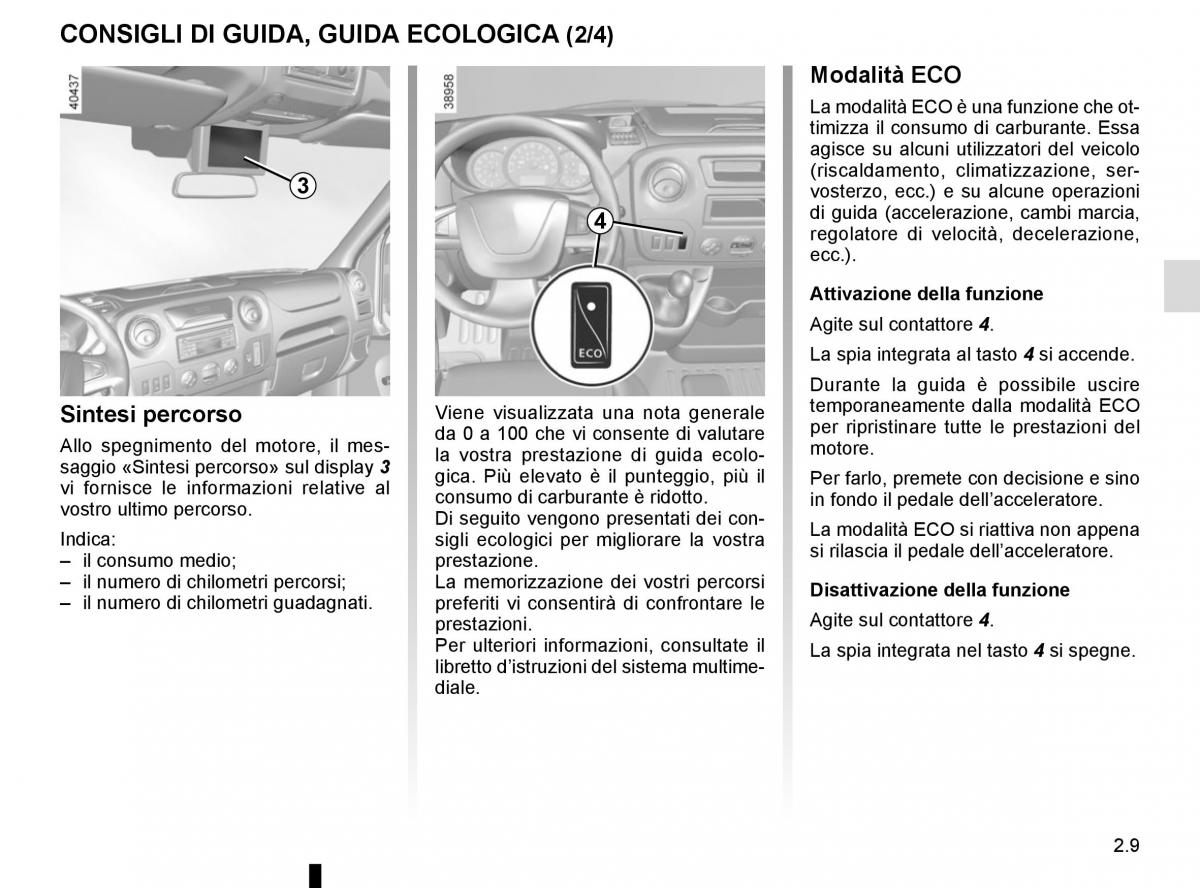 Renault Master III 3 manuale del proprietario / page 123