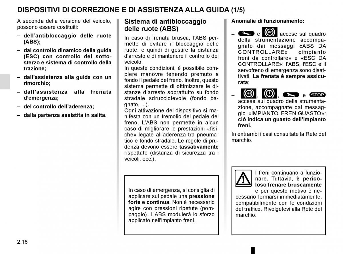 Renault Master III 3 manuale del proprietario / page 130