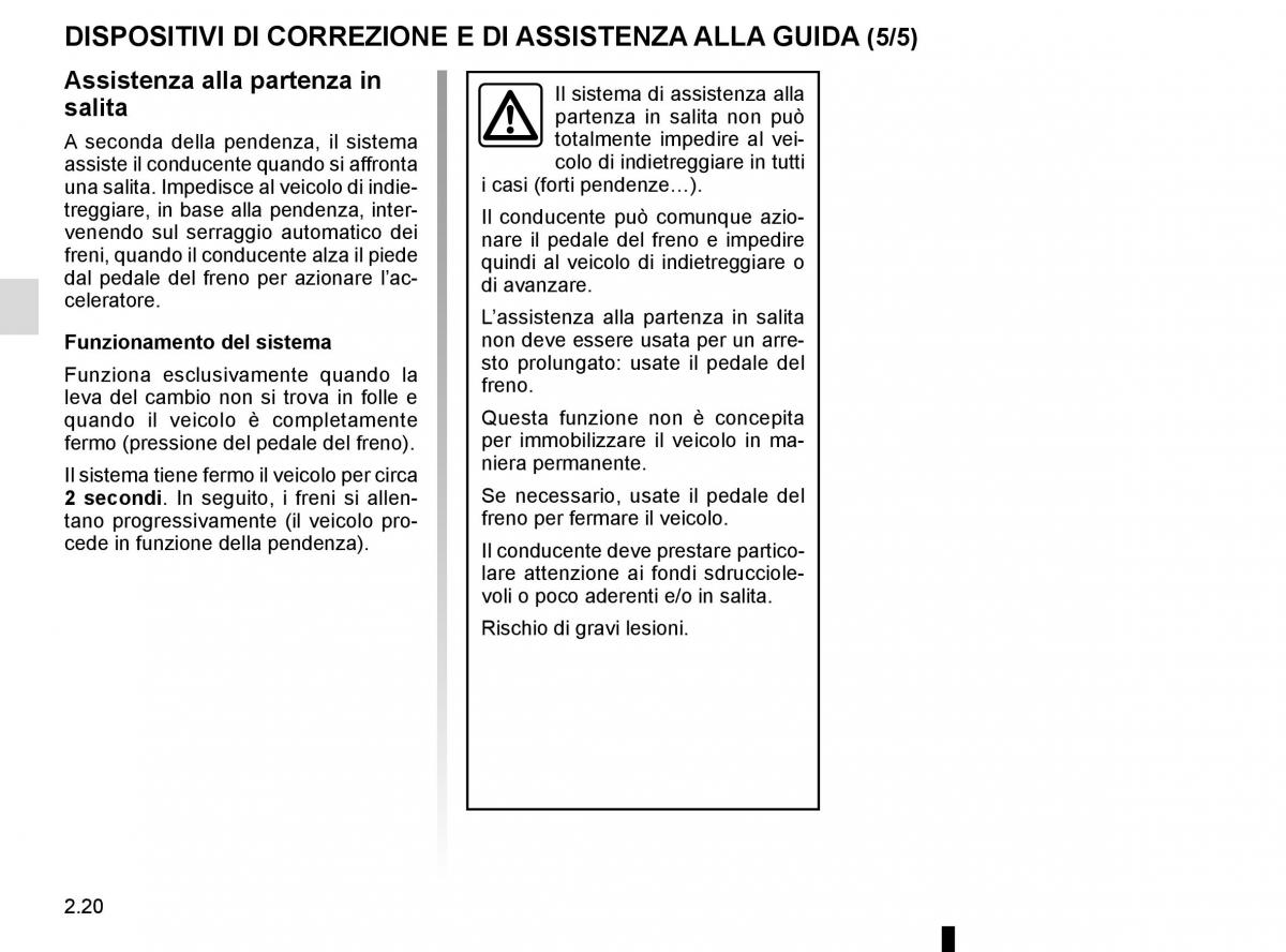 Renault Master III 3 manuale del proprietario / page 134