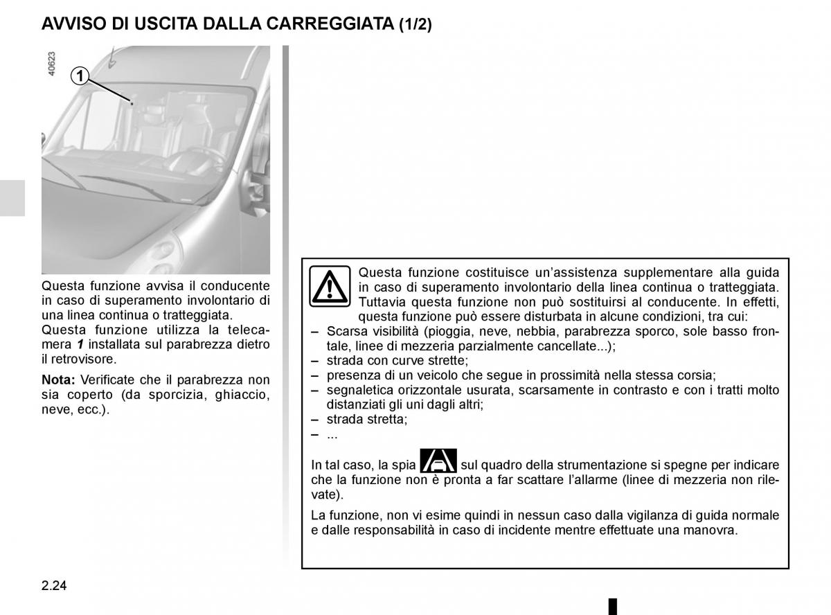 Renault Master III 3 manuale del proprietario / page 138