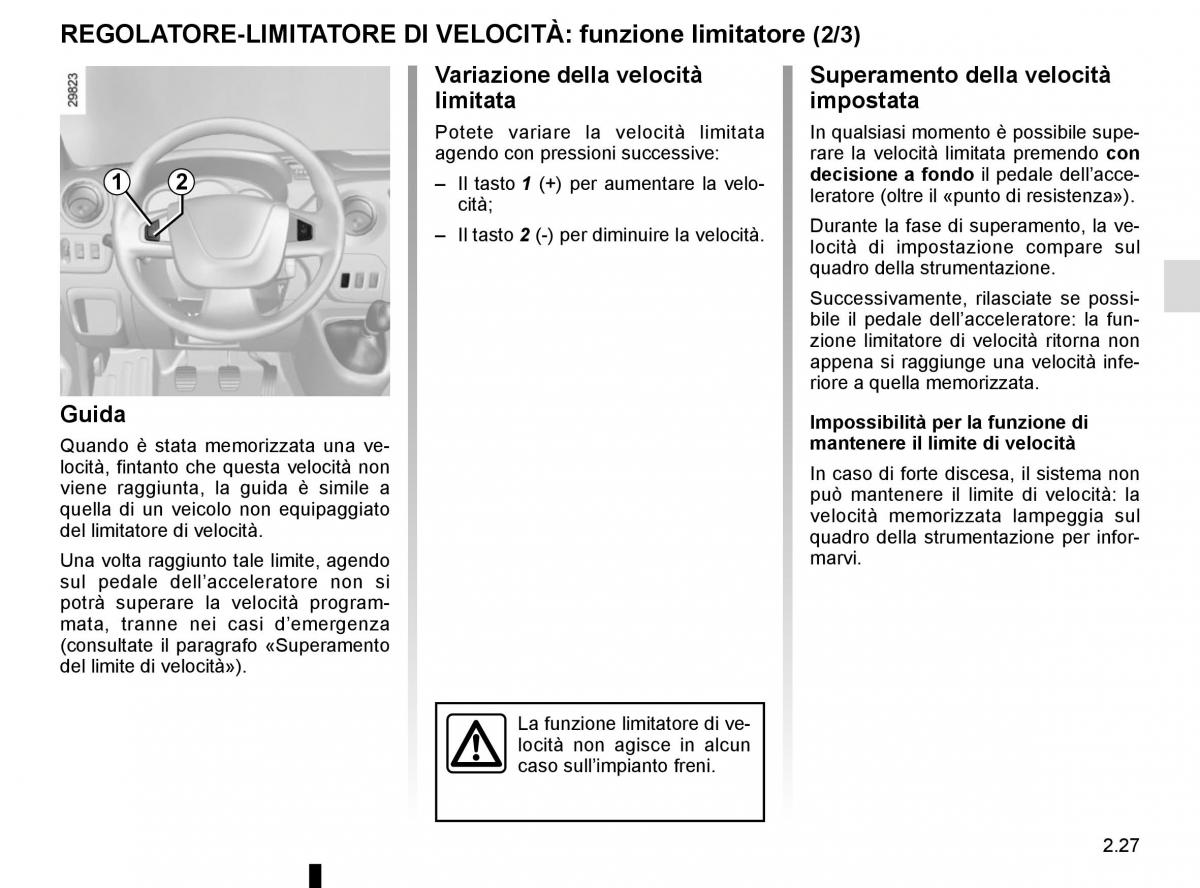 Renault Master III 3 manuale del proprietario / page 141