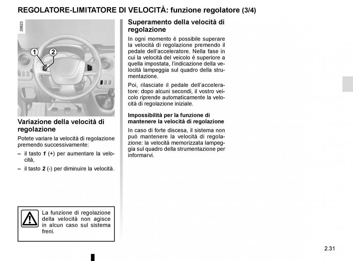 Renault Master III 3 manuale del proprietario / page 145