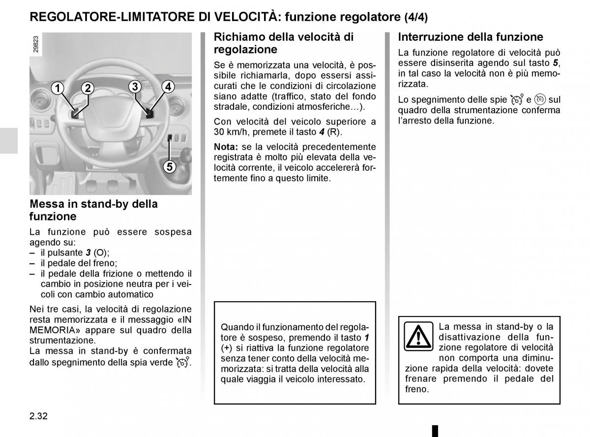 Renault Master III 3 manuale del proprietario / page 146