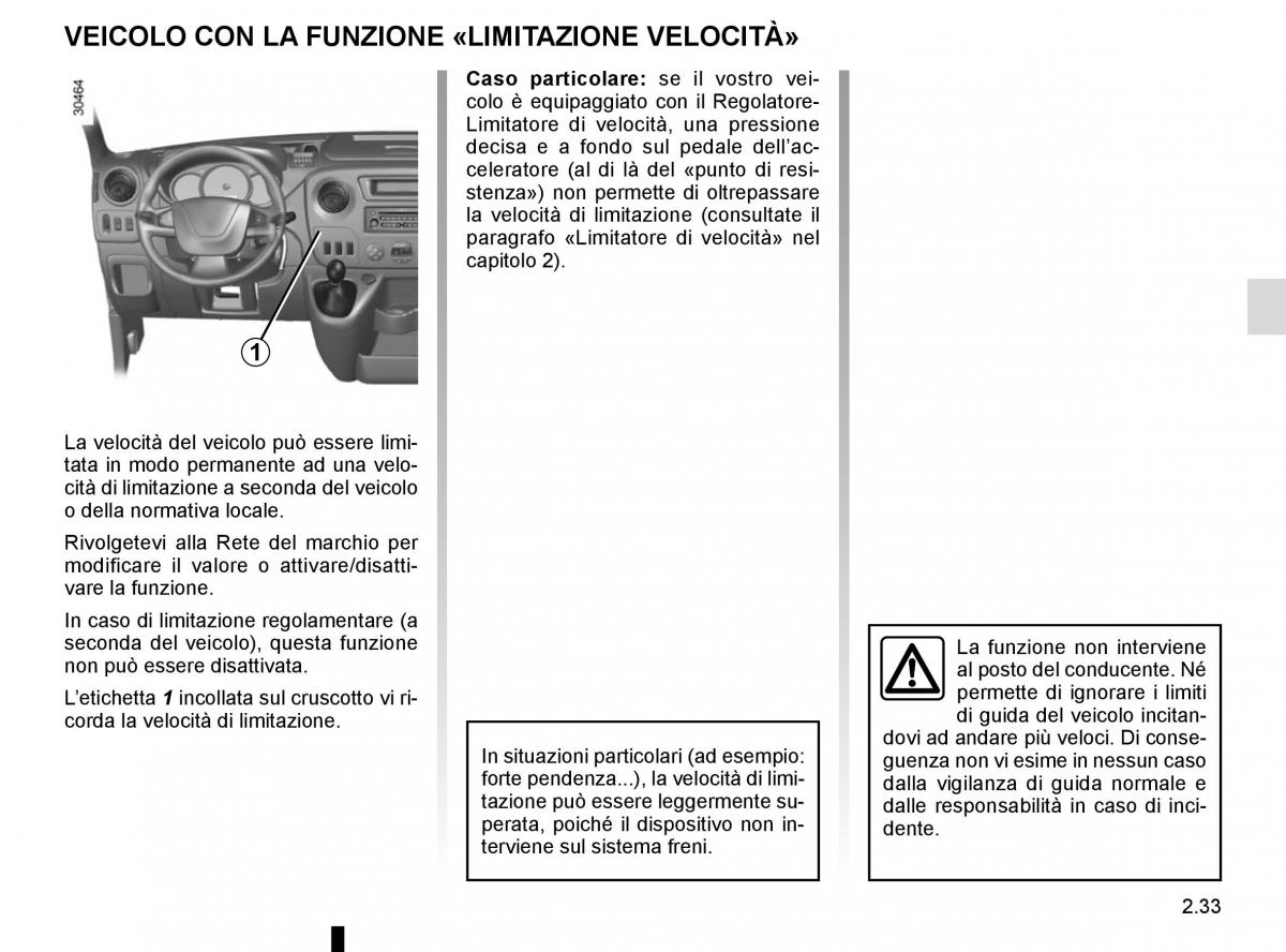 Renault Master III 3 manuale del proprietario / page 147