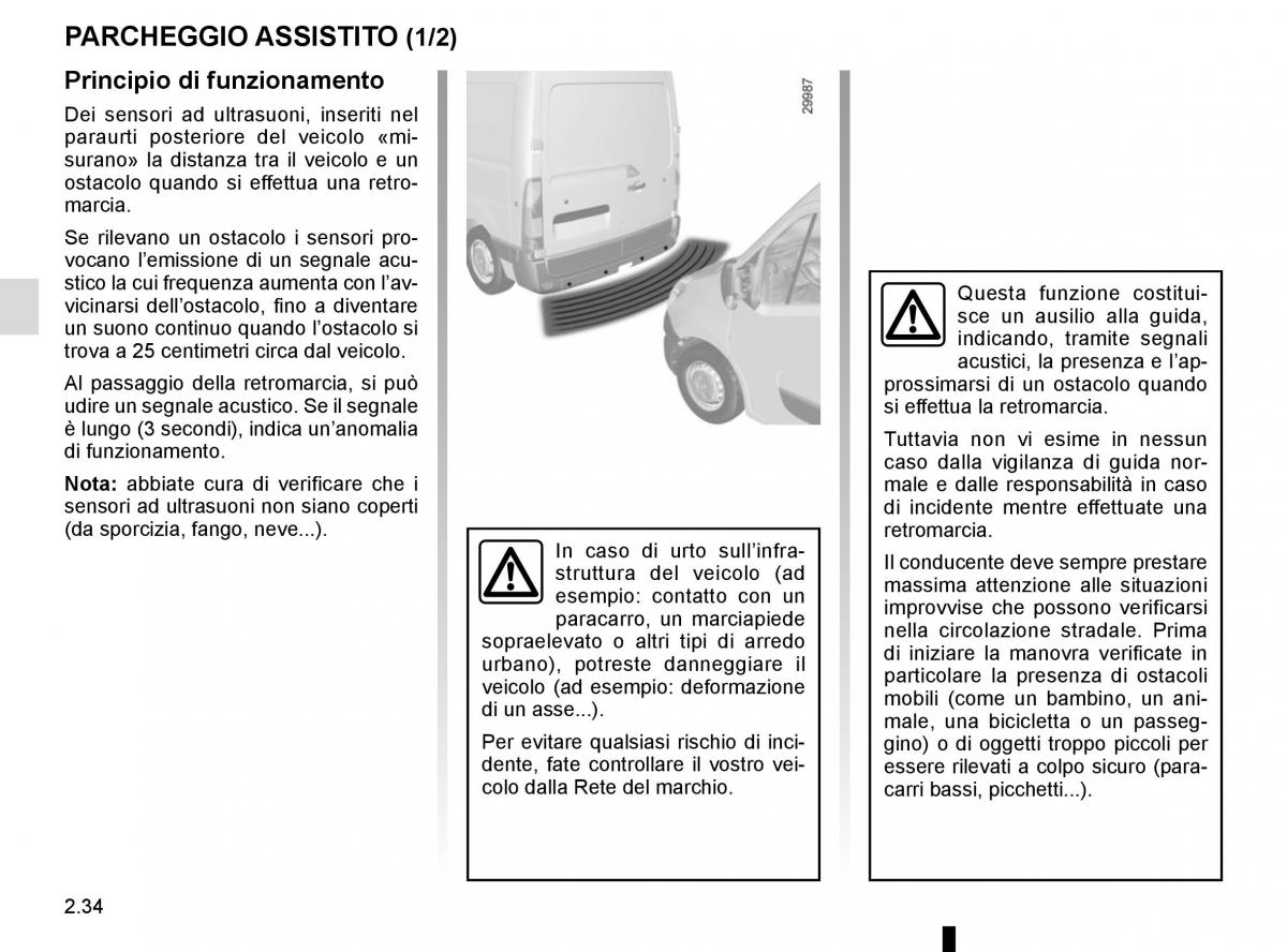 Renault Master III 3 manuale del proprietario / page 148