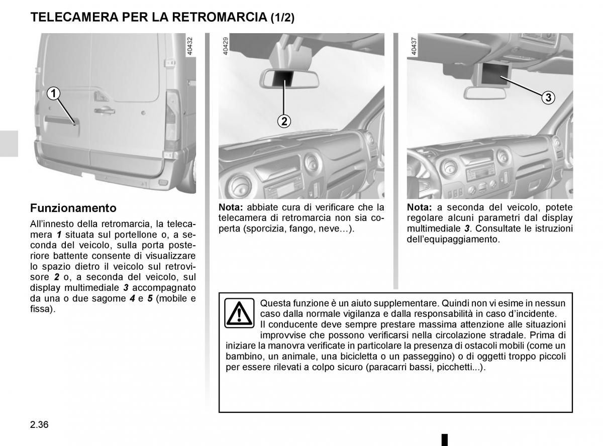 Renault Master III 3 manuale del proprietario / page 150