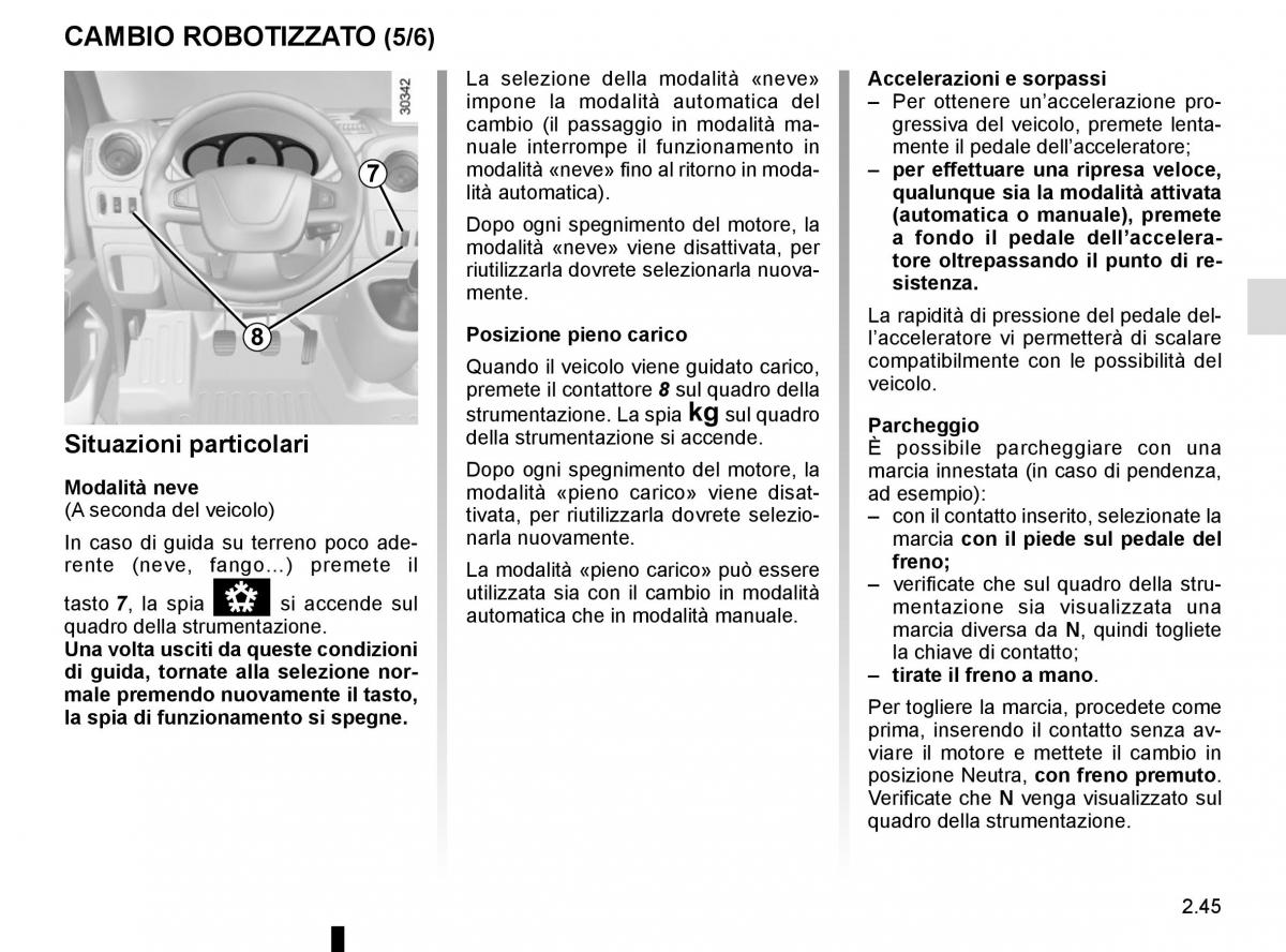 Renault Master III 3 manuale del proprietario / page 159