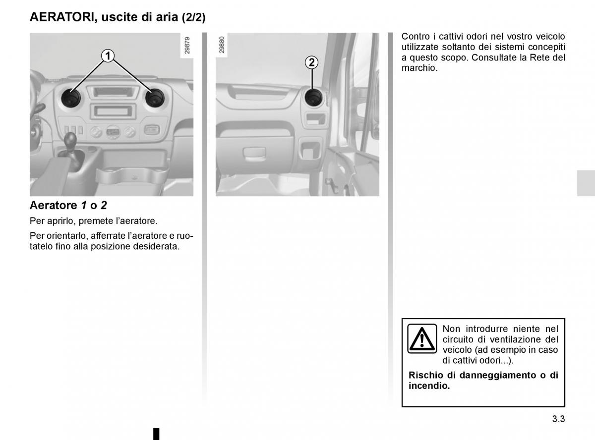 Renault Master III 3 manuale del proprietario / page 163