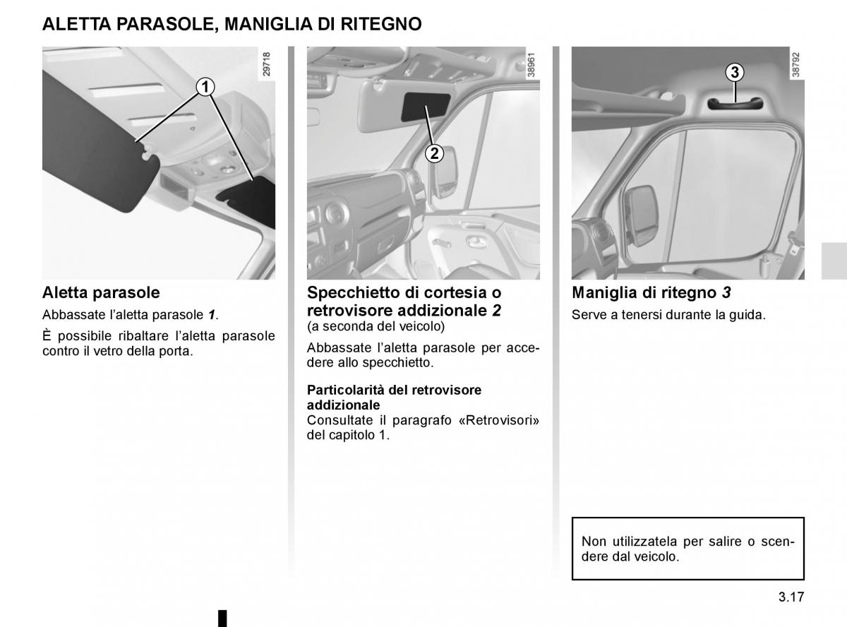 Renault Master III 3 manuale del proprietario / page 177