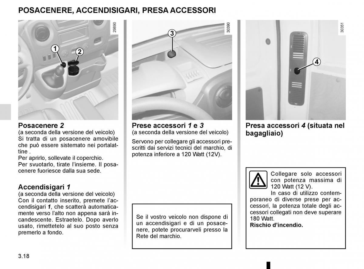 Renault Master III 3 manuale del proprietario / page 178