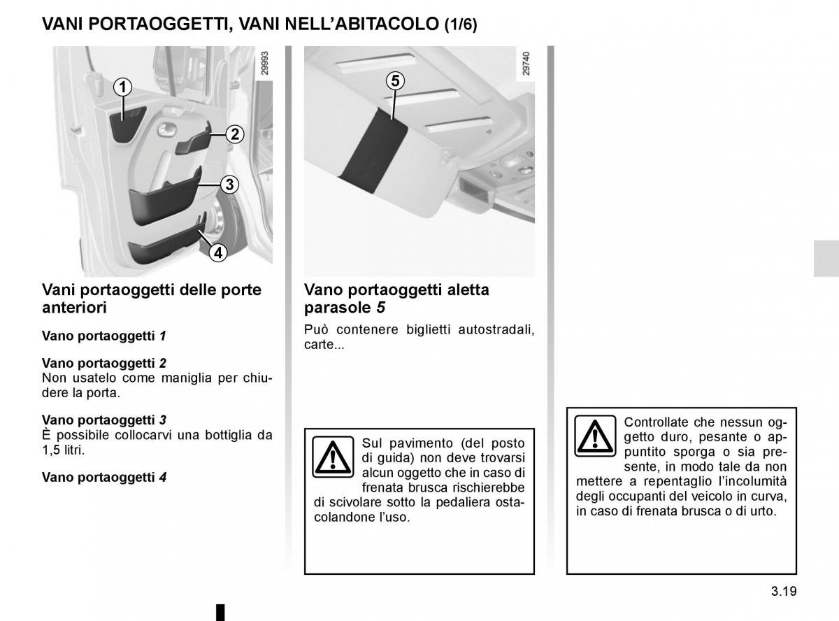 Renault Master III 3 manuale del proprietario / page 179