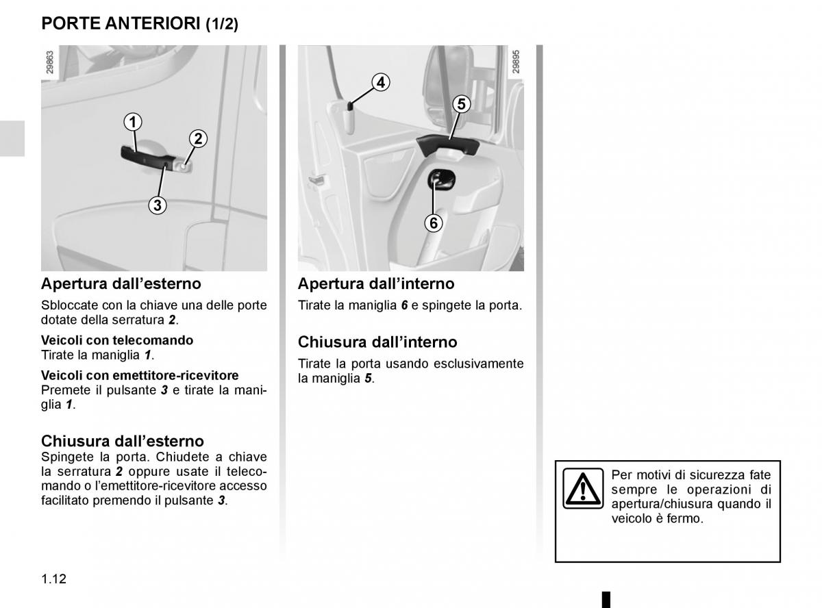 Renault Master III 3 manuale del proprietario / page 18