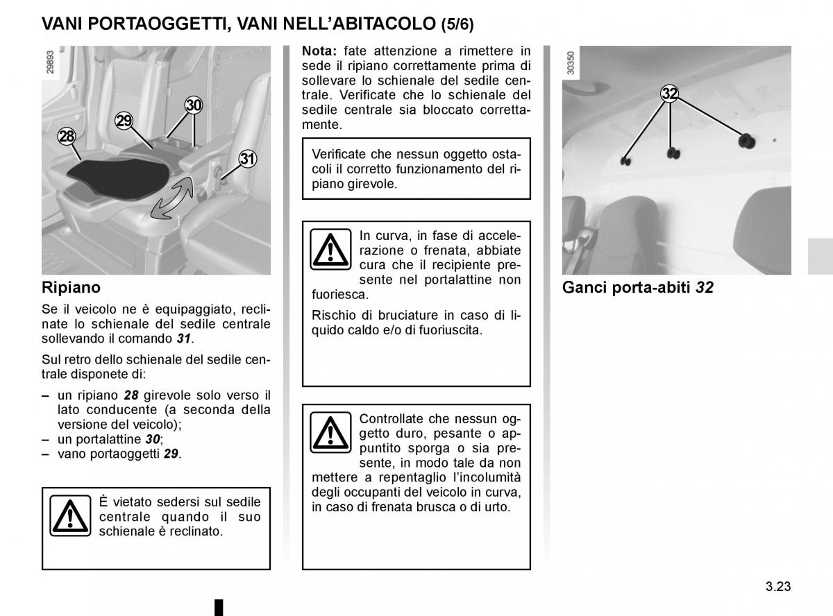 Renault Master III 3 manuale del proprietario / page 183