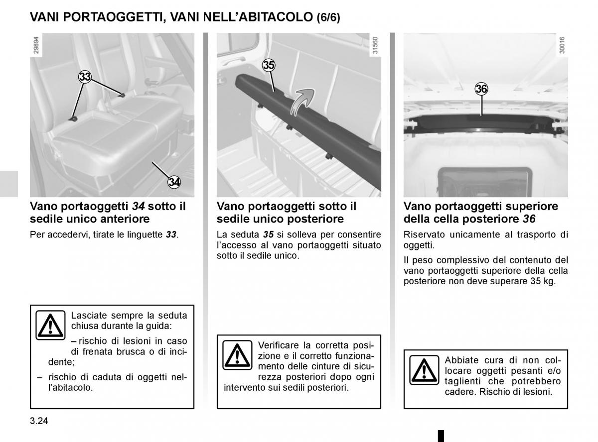 Renault Master III 3 manuale del proprietario / page 184