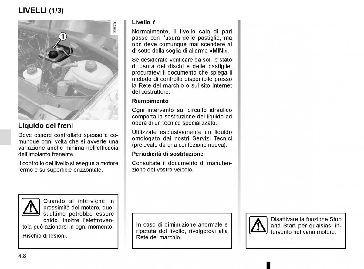 Renault Master III 3 manuale del proprietario / page 198