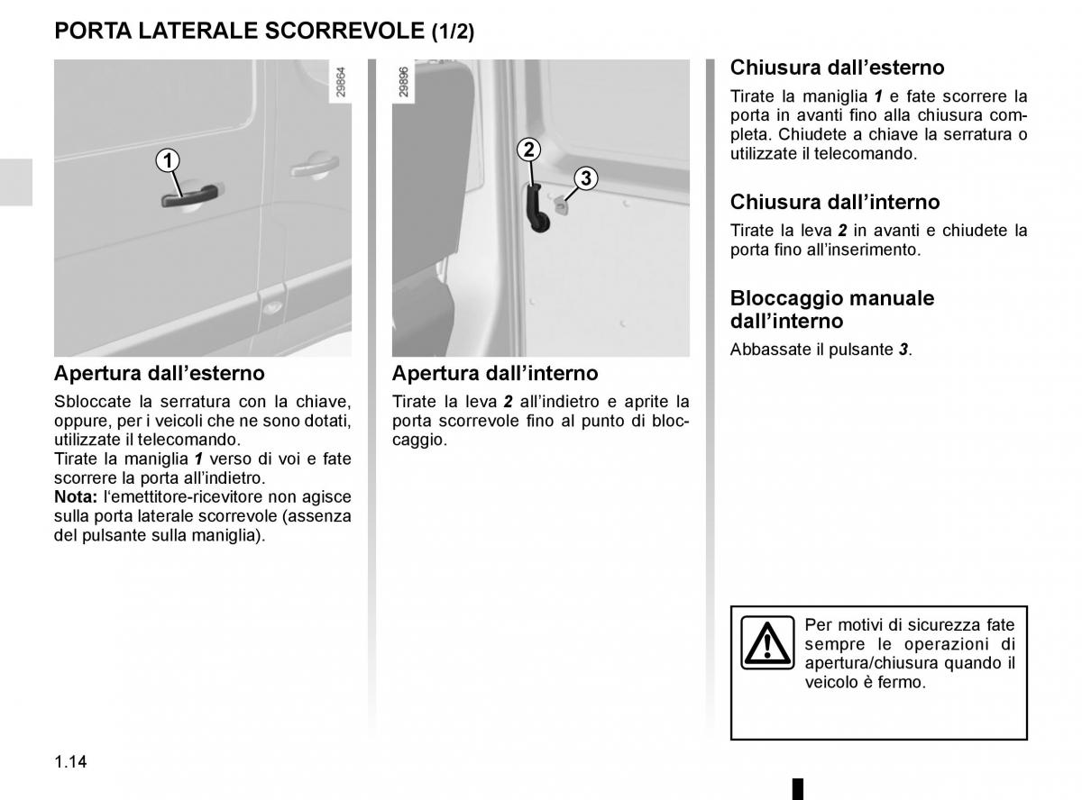 Renault Master III 3 manuale del proprietario / page 20