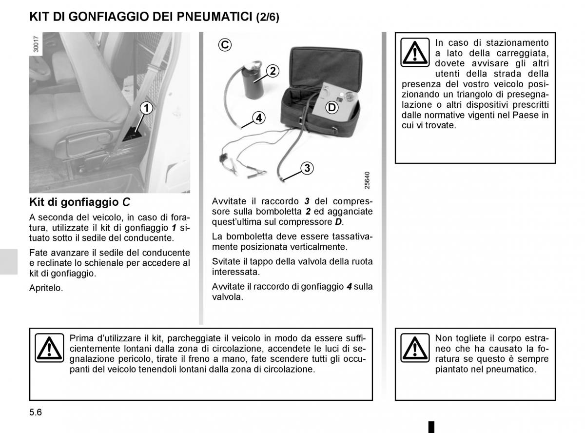 Renault Master III 3 manuale del proprietario / page 214