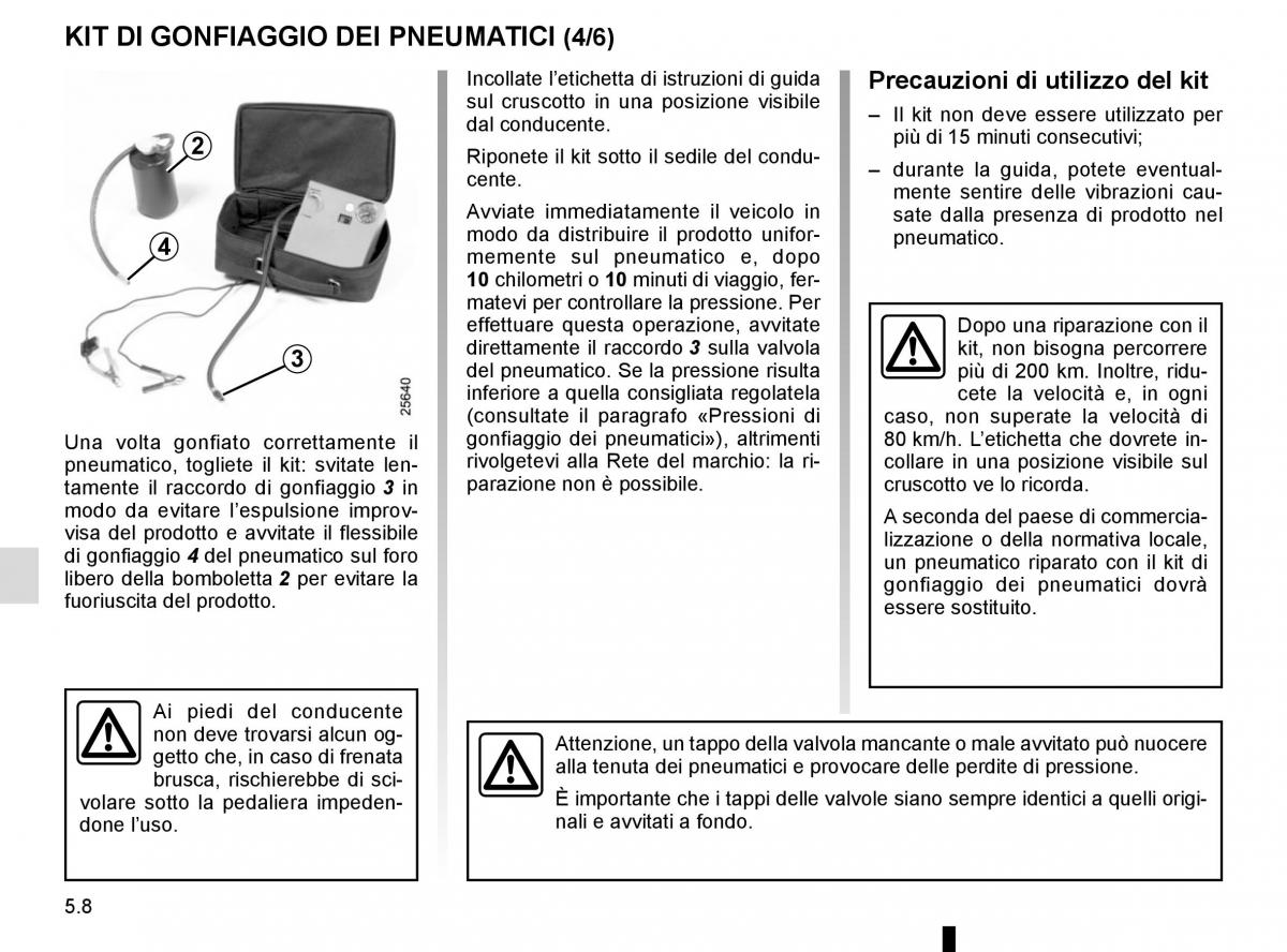 Renault Master III 3 manuale del proprietario / page 216