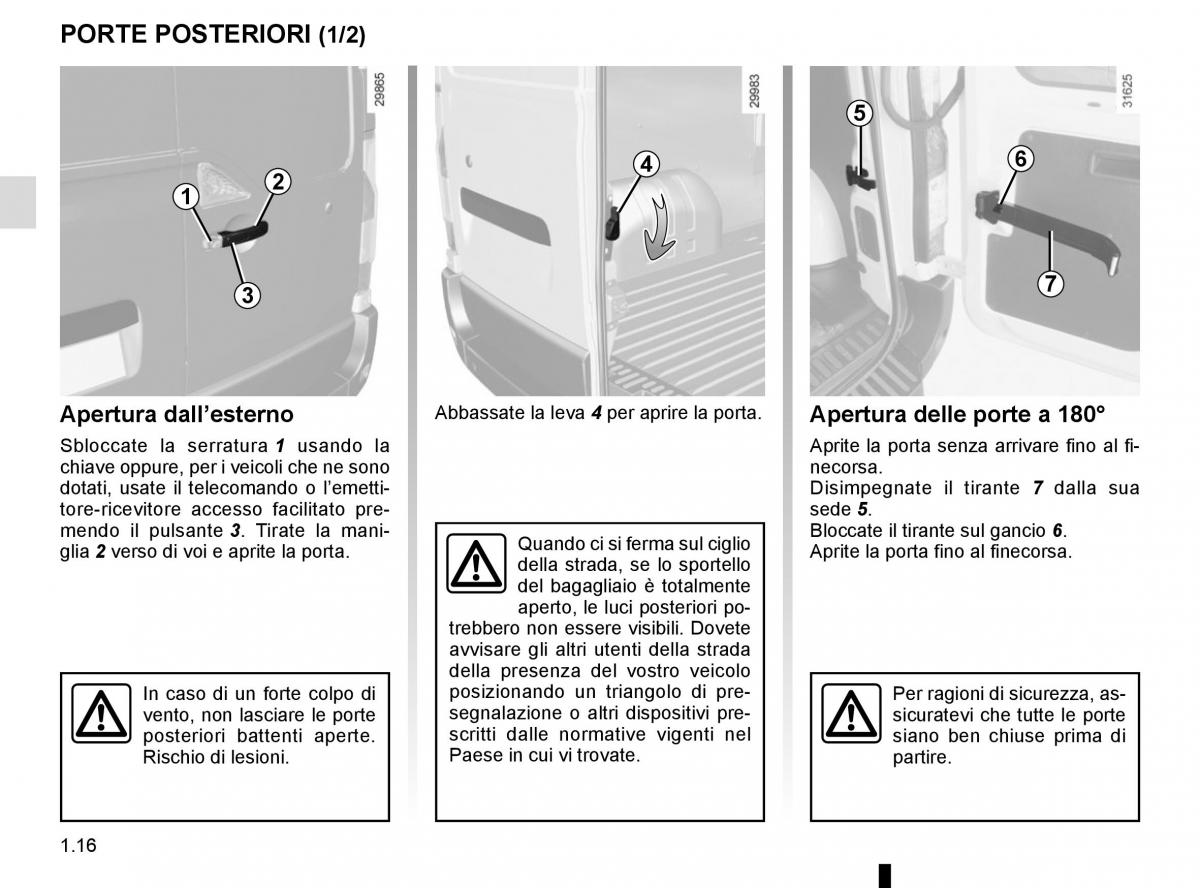 Renault Master III 3 manuale del proprietario / page 22