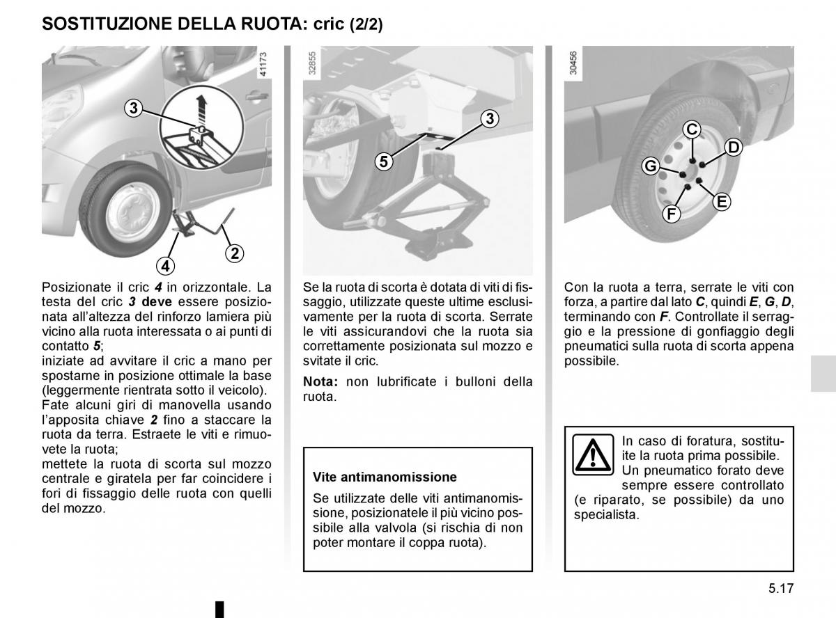 Renault Master III 3 manuale del proprietario / page 225