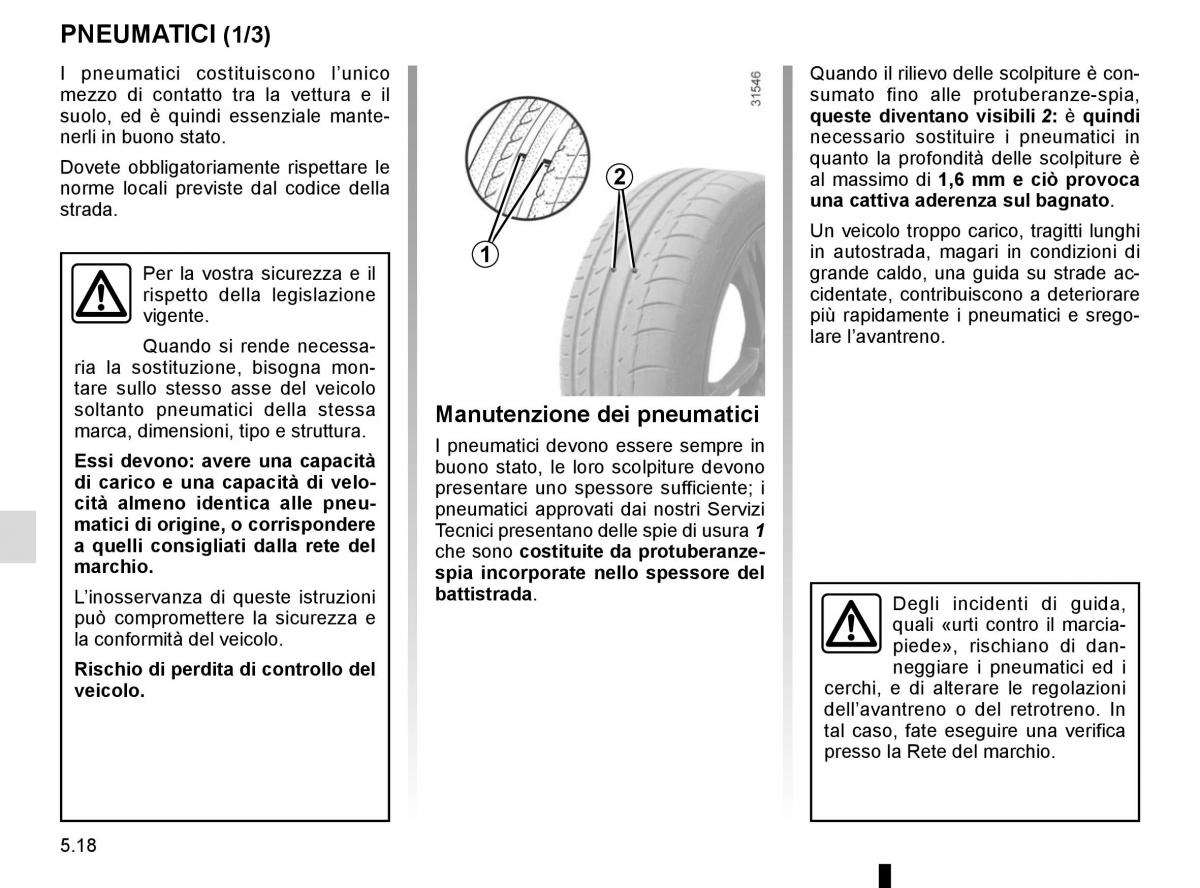 Renault Master III 3 manuale del proprietario / page 226