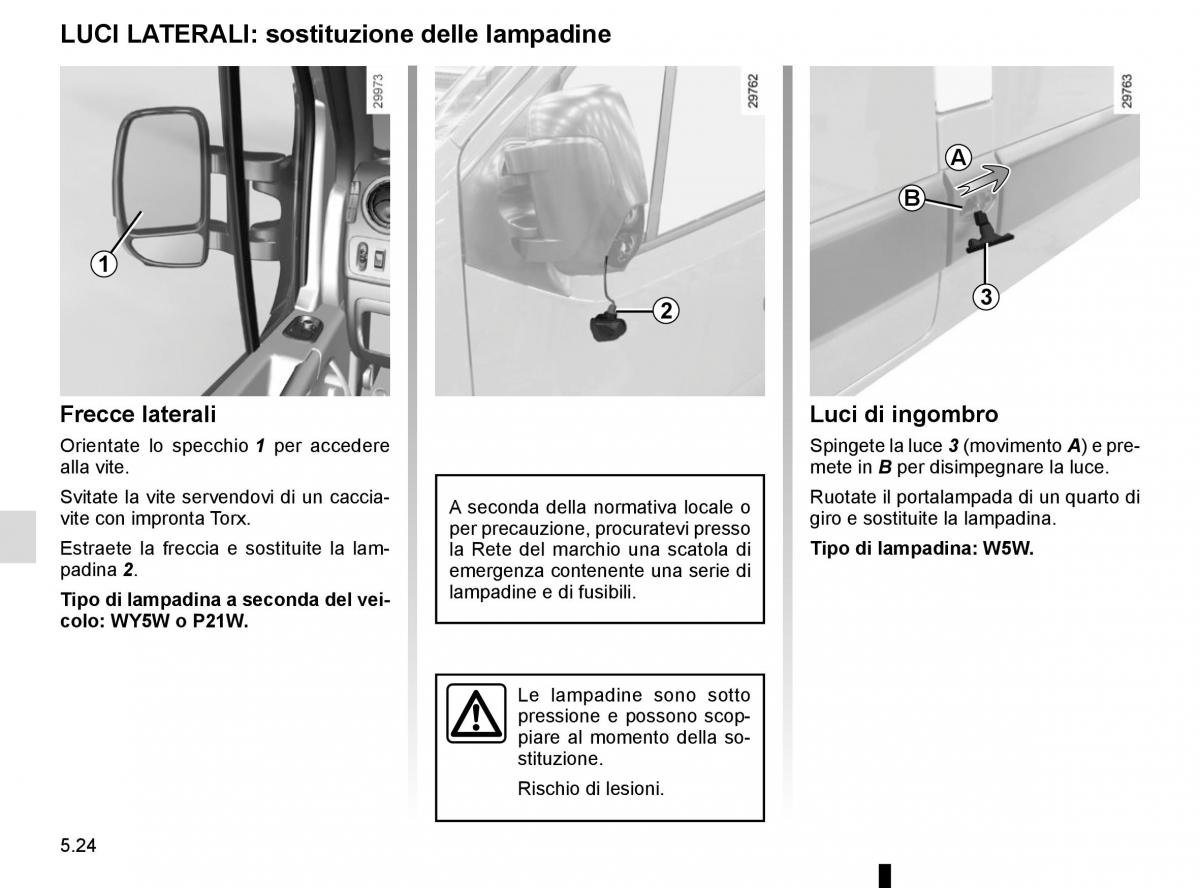 Renault Master III 3 manuale del proprietario / page 232